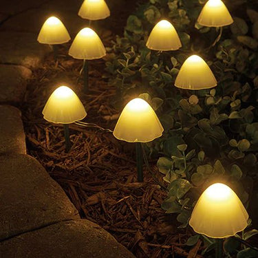 Mushroom Garden Pathway Solar Lights