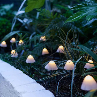 Mushroom Garden Pathway Solar Lights