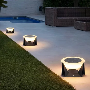 Modern Eco-Friendly Outdoor Floor Light