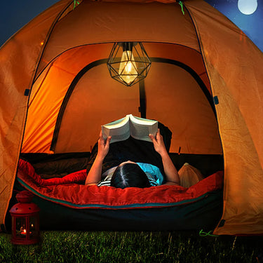 Geometric Solar Hanging Lantern