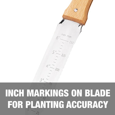 Hori Hori Namibagata Japanese Stainless Steel Weeding Knife