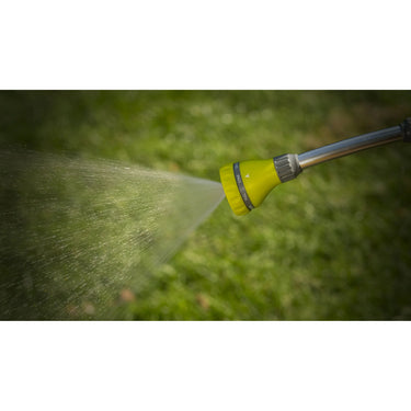 Watering Wand - The Relaxed Gardener 15" Garden Hose Nozzle Sprayer 8 Adjustable Spray Patterns and Thumb Control Shut Off Valve